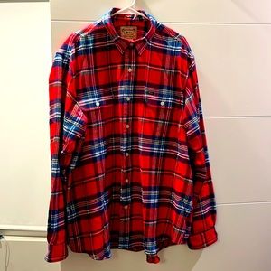 Polo plaid button down flannel